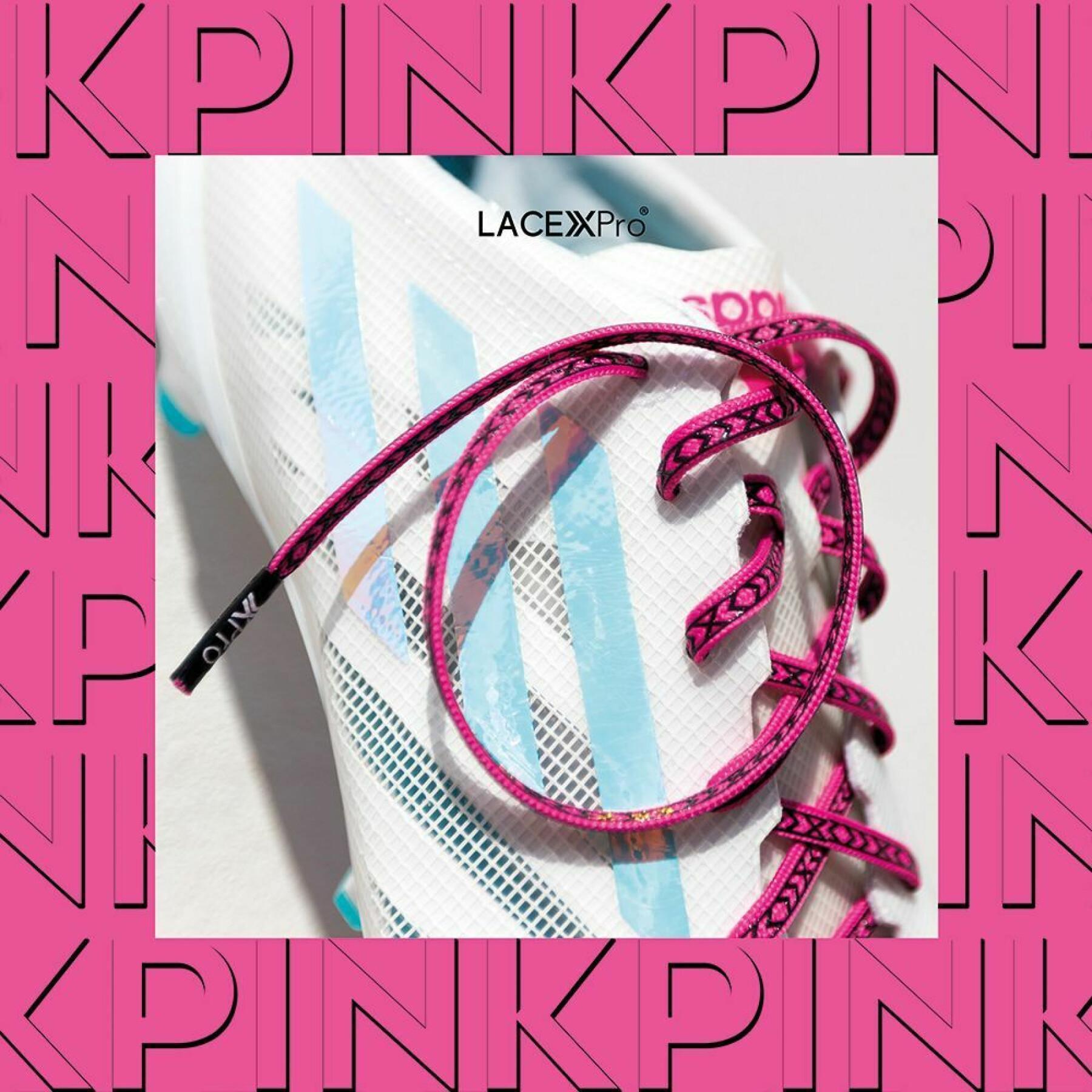 Laces Lacex Pro Grip Pink