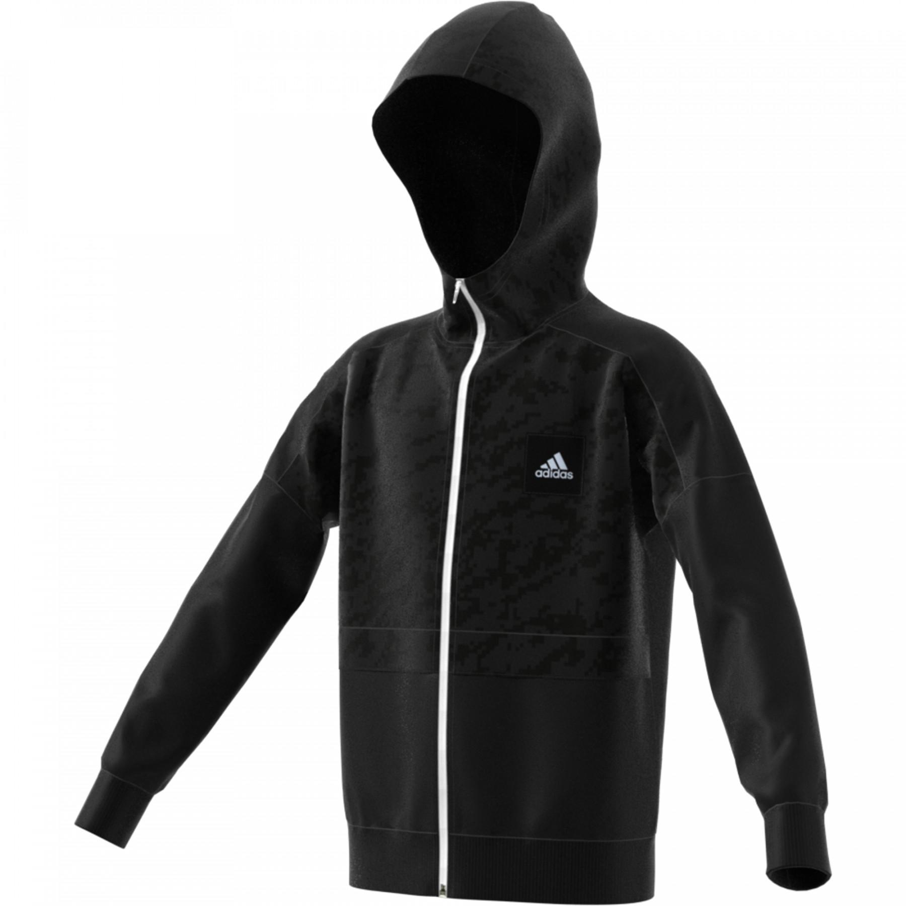 Child hoodie adidas Sport ID Cover-Up