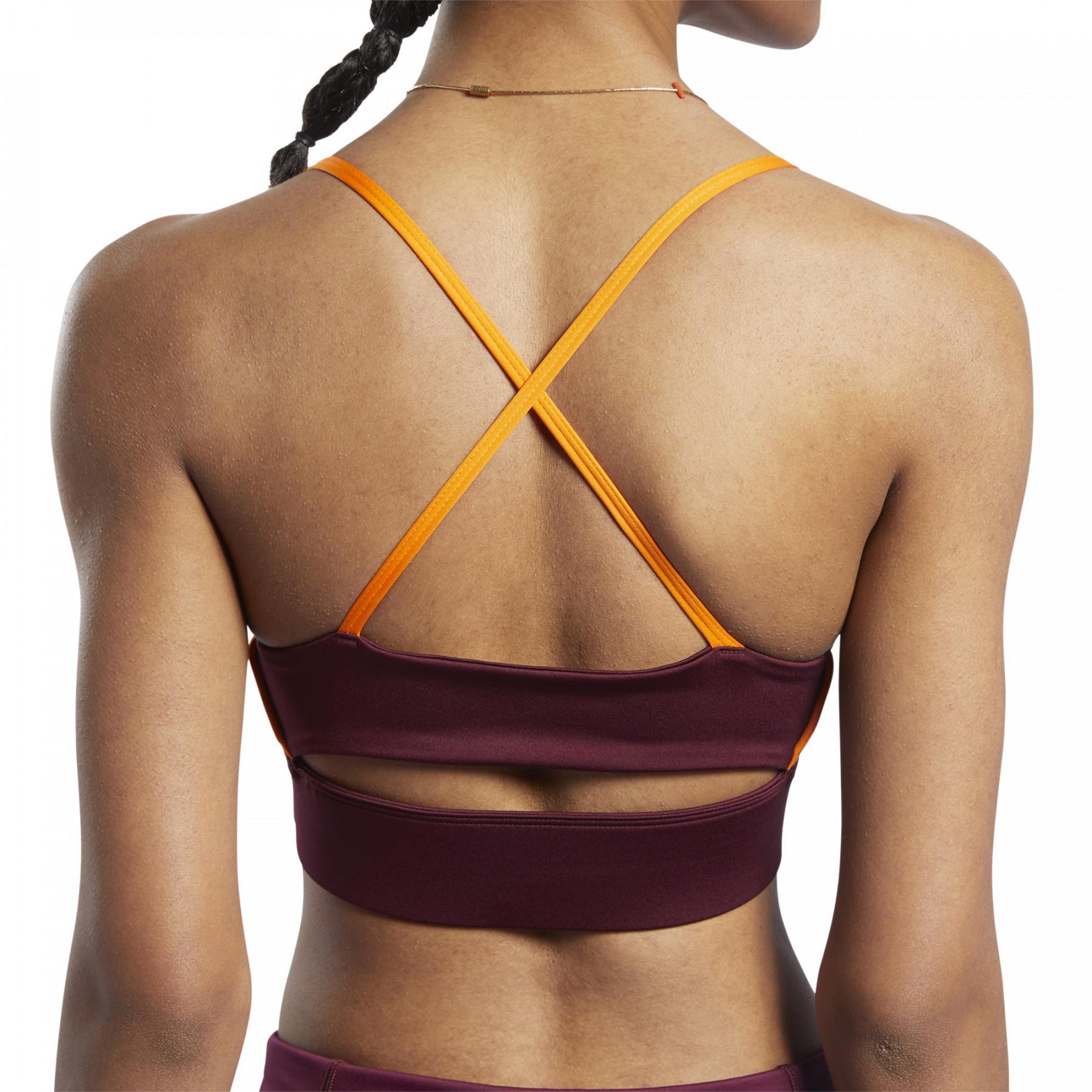 Women's bra Reebok Workout Ready Low-Impact Tri