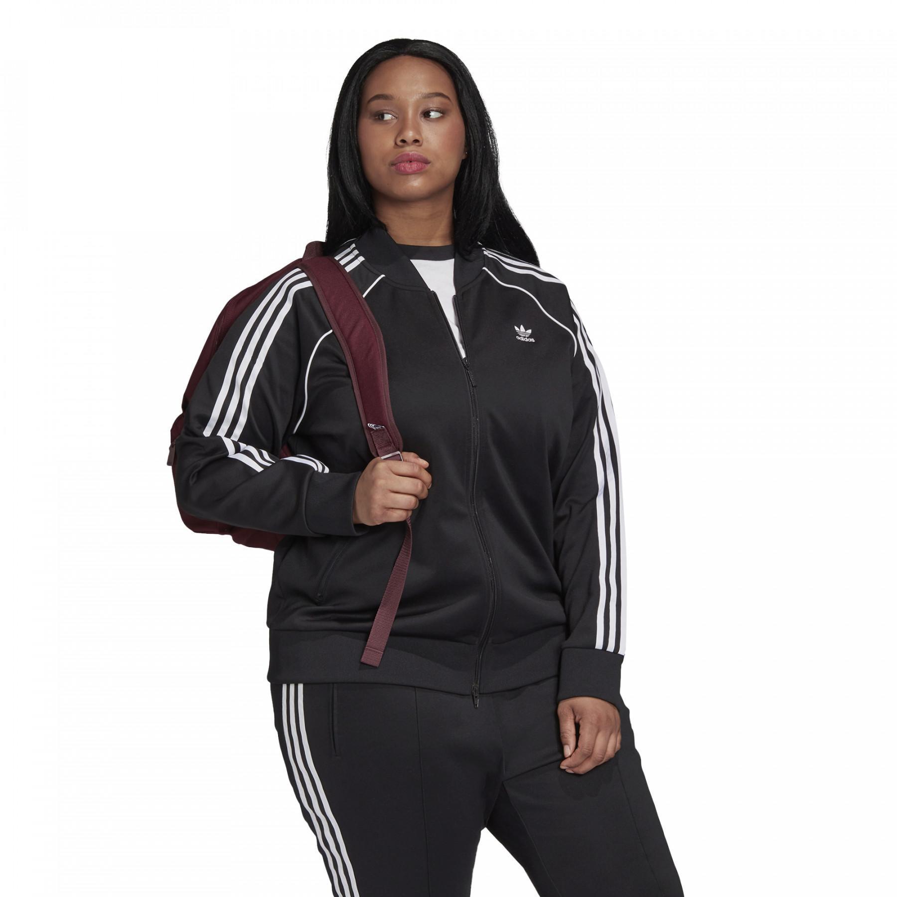 Women's sweat jacket adidas Originals Primeblue SST Track- large sizes