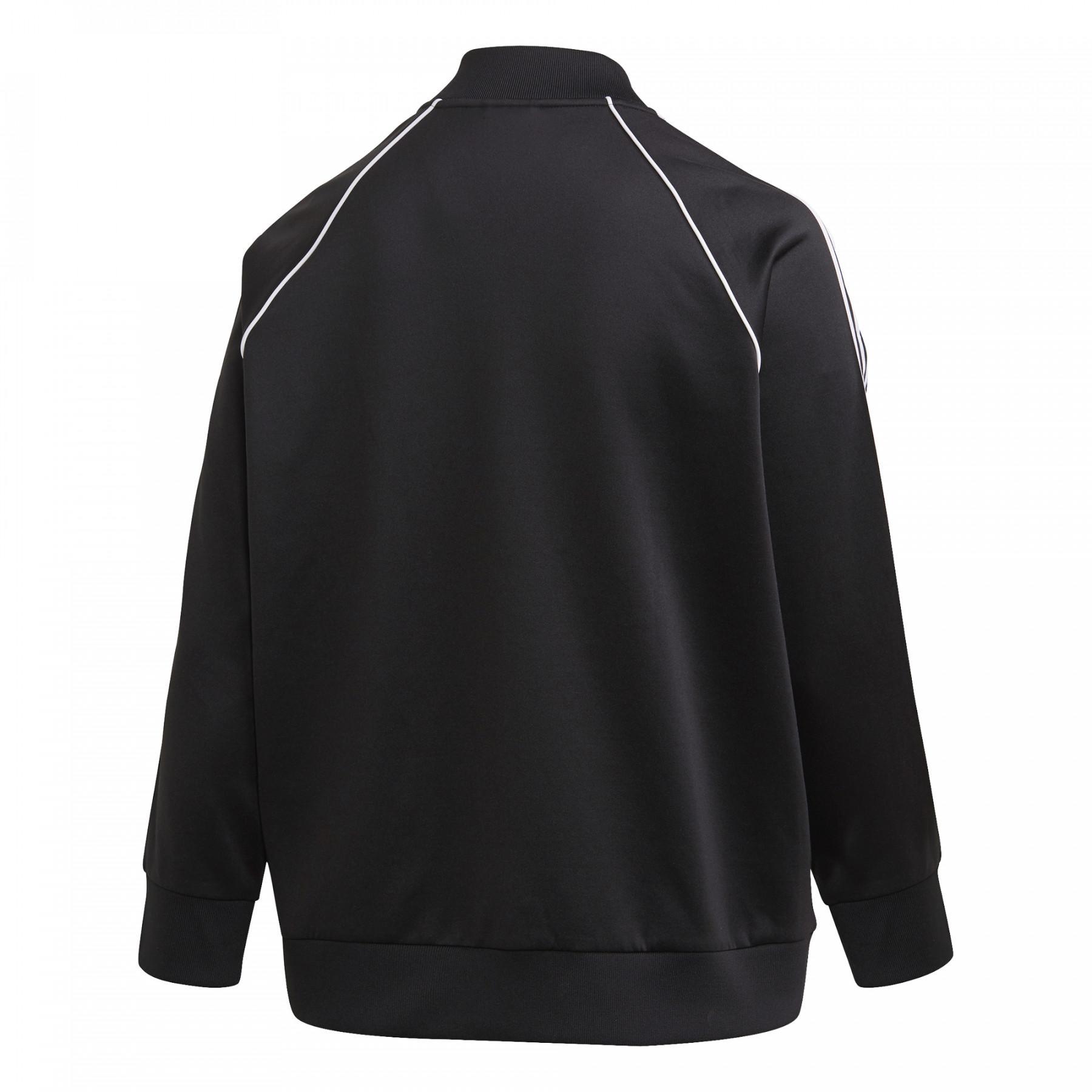 Women's sweat jacket adidas Originals Primeblue SST Track- large sizes