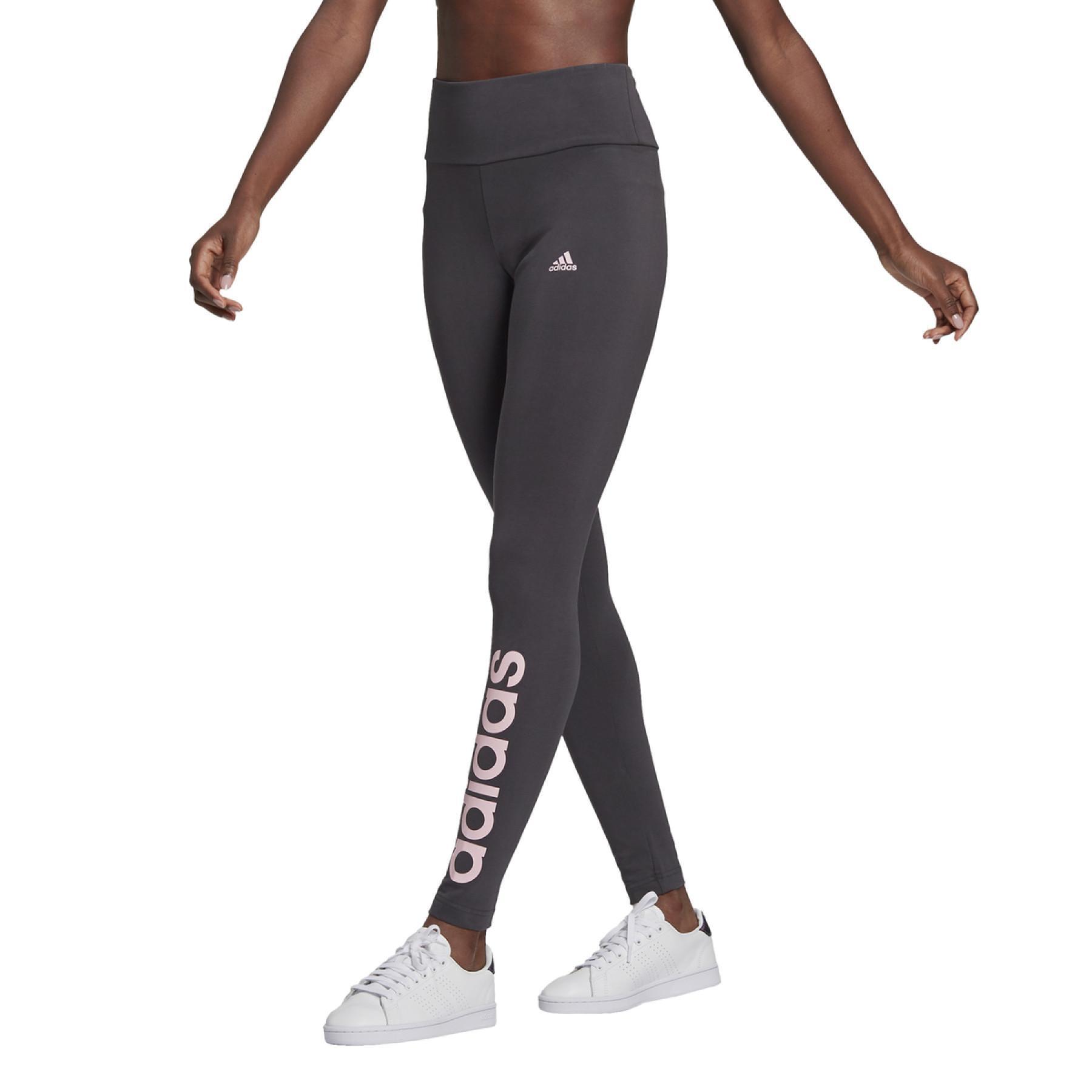 Women's high-waisted leggings adidas Essentials Logo