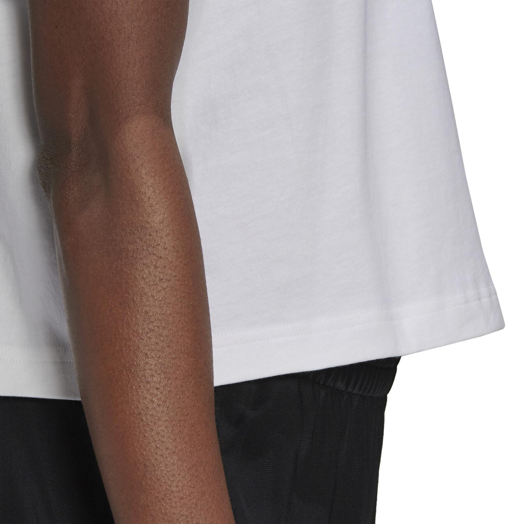 Women's T-shirt adidas X Farrio Print Boyfriend Cropped Coton Logo